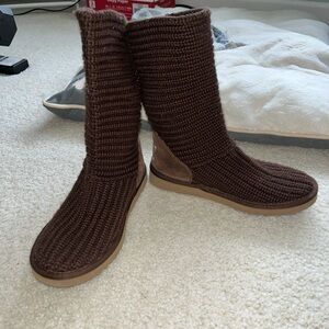UGG Chocolate Knit Women's Boots